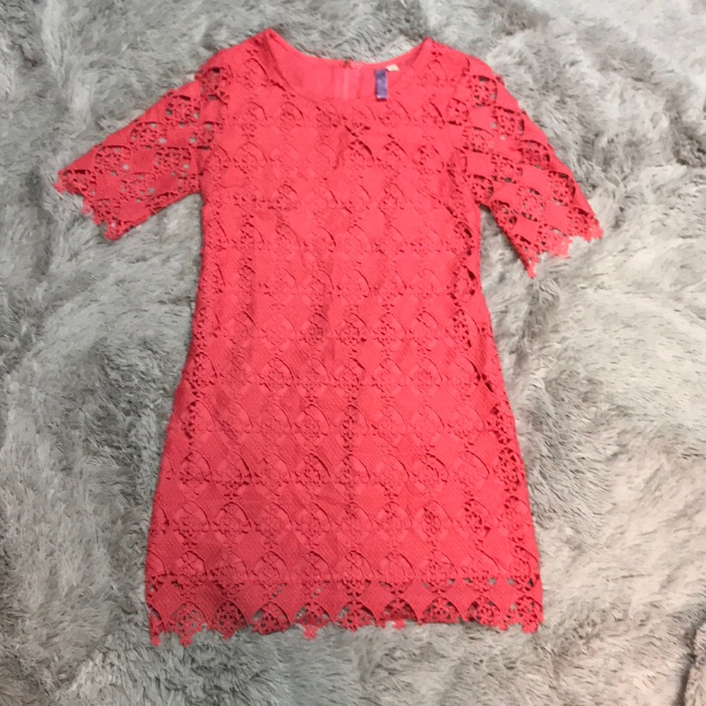 Textured Lace Dress